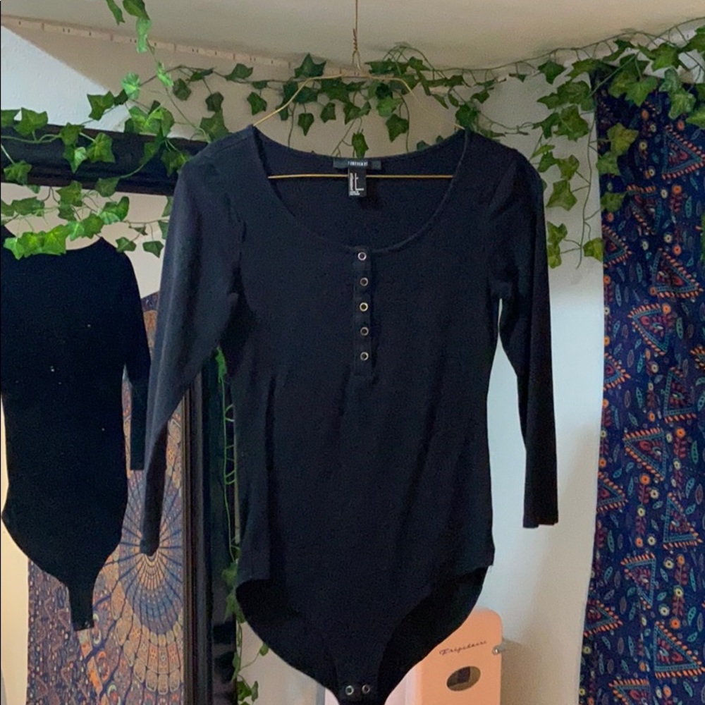 Black bodysuit